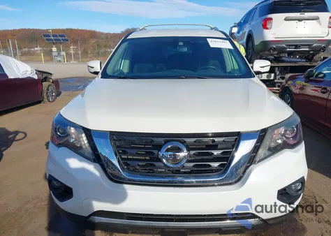 2017 Nissan Pathfinder Sv z USA, uszkodzony, nr VIN 5N1DR2MN2HC693250